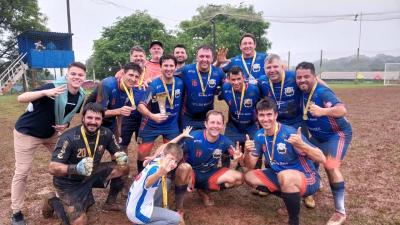 Laranjeiras do Sul conquistou o Tricampeonato do Jarcans na modalidade de Futebol sete 35+